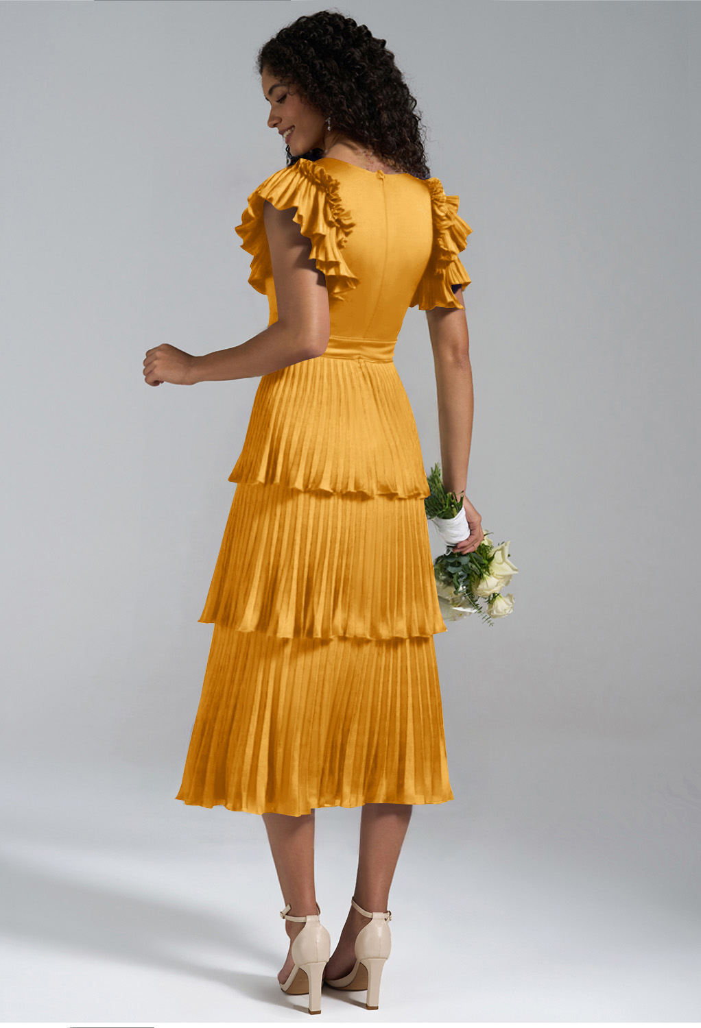 AW Leena Mango  Spring Wedding Guest Dresses
